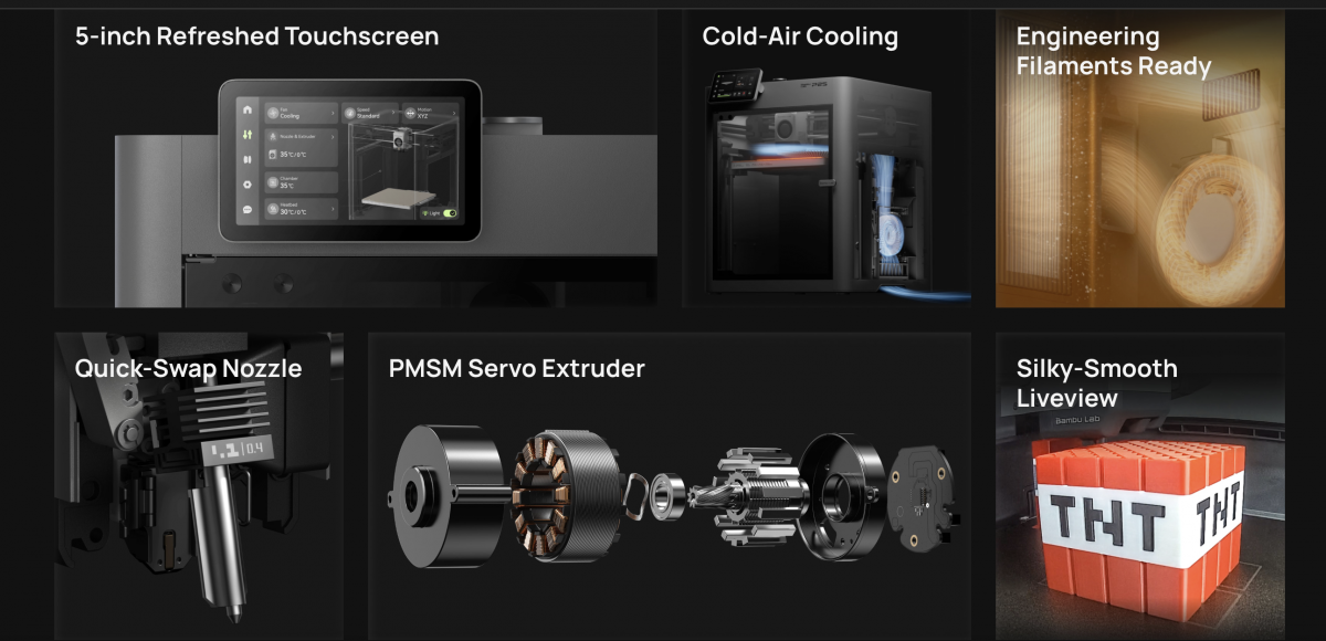 Bambu Lab P2S Combo cu AMS 2 Pro – imprimantă 3D multicolor pentru performanță și automatizare completă