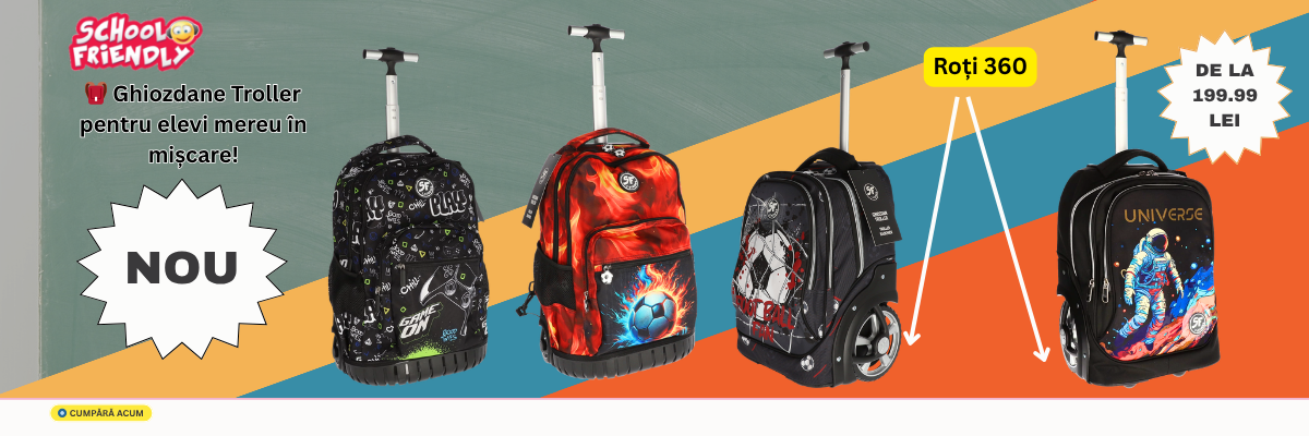 ghiozdane troller baieti