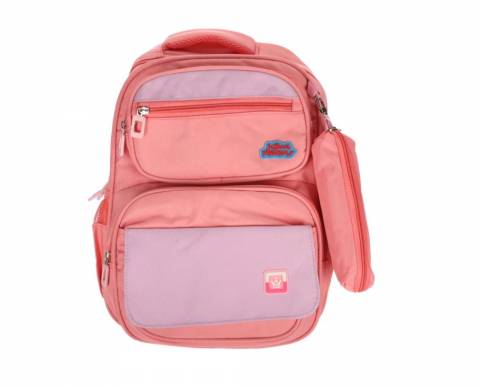 Ghiozdan CL 0 FUNTASY Roz 4ferm cu Penar 40HX30X13 – imagine produs 2