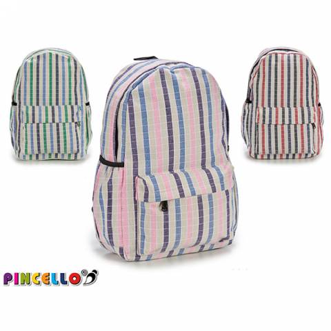 Ghiozdan Scolar, Pincello, 2 Fermoare, 31x13x45cm, Multicolor