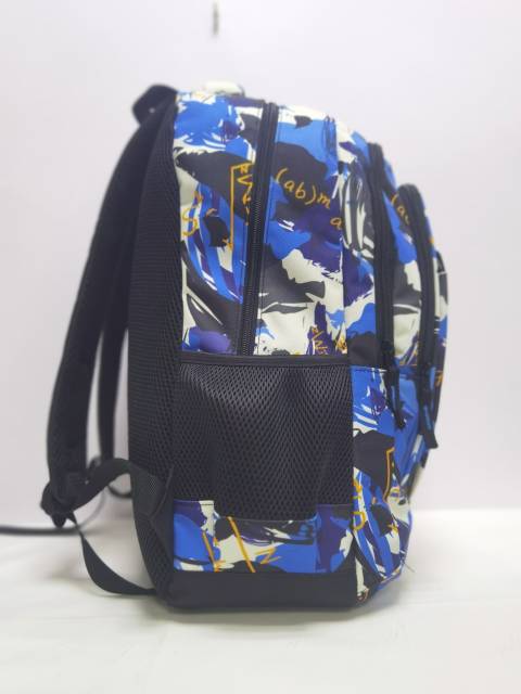 Ghiozdan SF 4F 45cm ALBASTRU Camuflaj – imagine produs 2