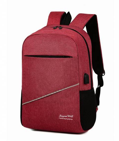 Ghiozdan Scolar, Schoolfriendly, 2 Fermoare, Rosu