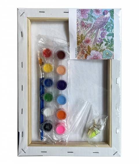 Panza pre print SF ART 20x30cm PAPAGAL – imagine produs 2