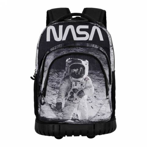 Troler Scolar NASA 3 fermoare 2 buzunare 625x32xH47cm – imagine produs 3
