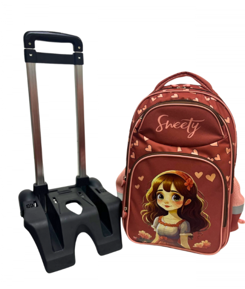 Troller Scolar,Schoolfriendly, 6roti,44x30x20cm, 1 – imagine produs 8