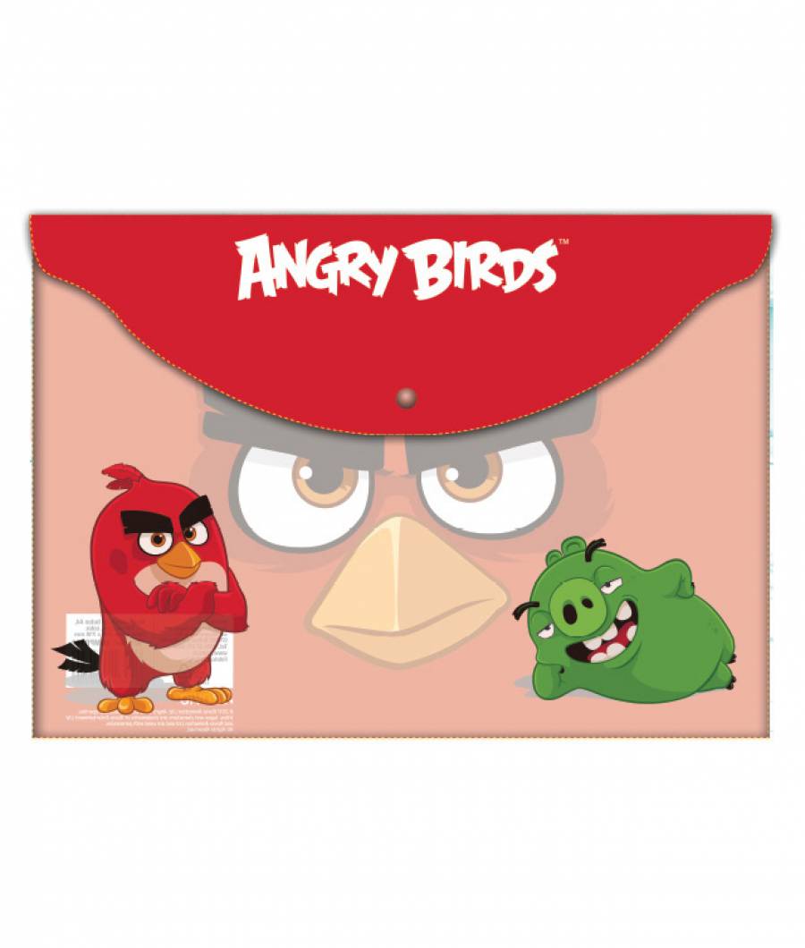 Mape plastic cu buton AngryBirds 