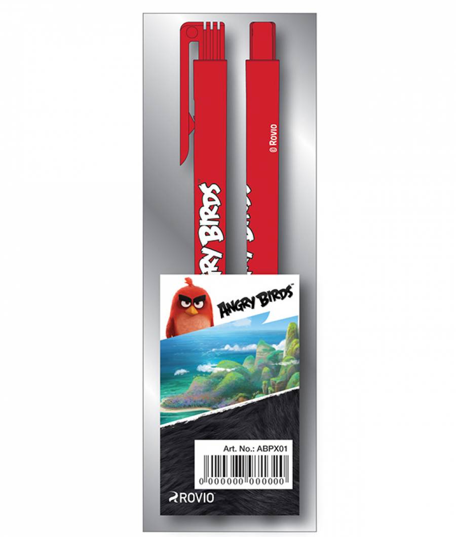 Blister 3 Pix cu buton Angry Birds