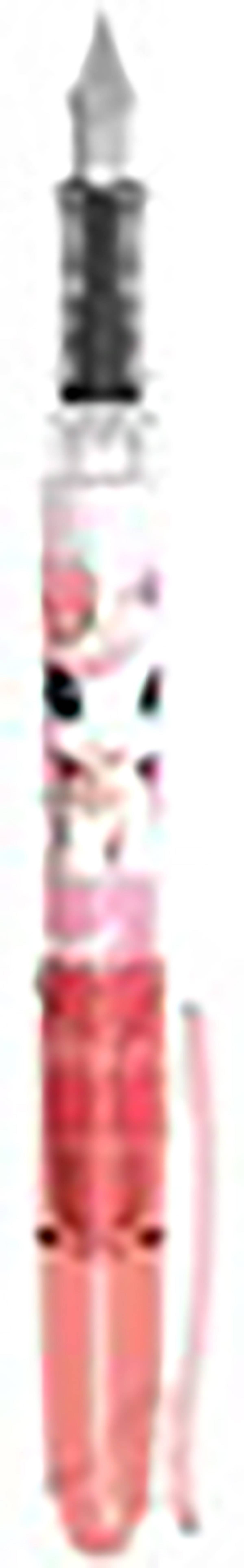 Stilou Basic SF penita iridium 1 rezerva cerneala ROZ Unicorn