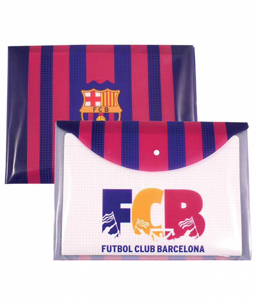 Mapa plastic cu buton Barcelona