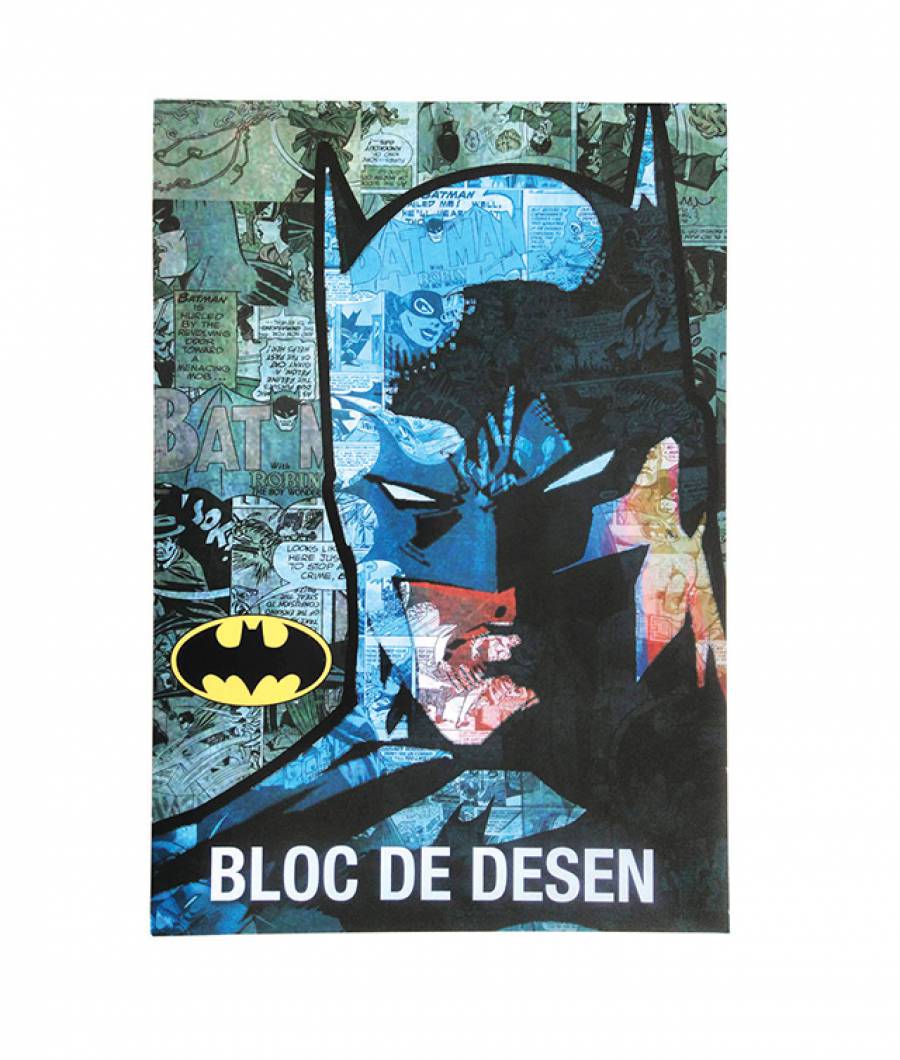 Bloc desen A4 160g 16file Batman