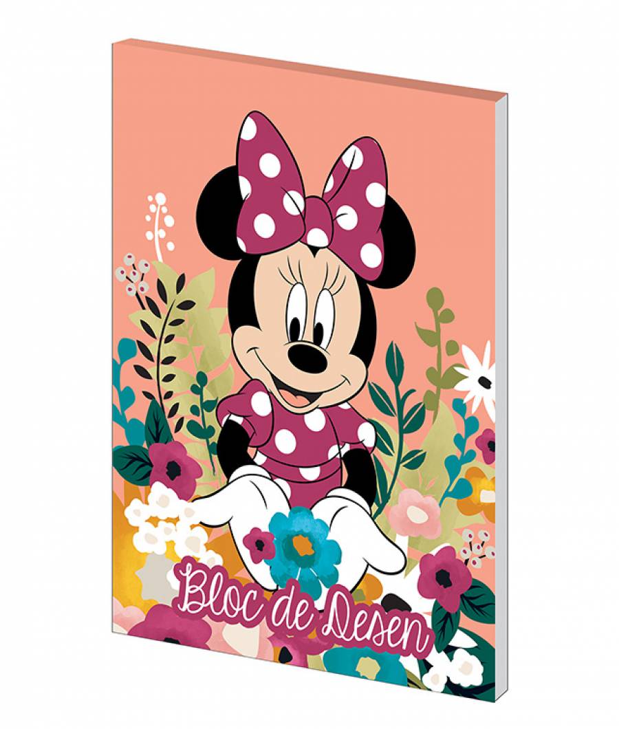 Bloc desen A4 160g 16file Minnie