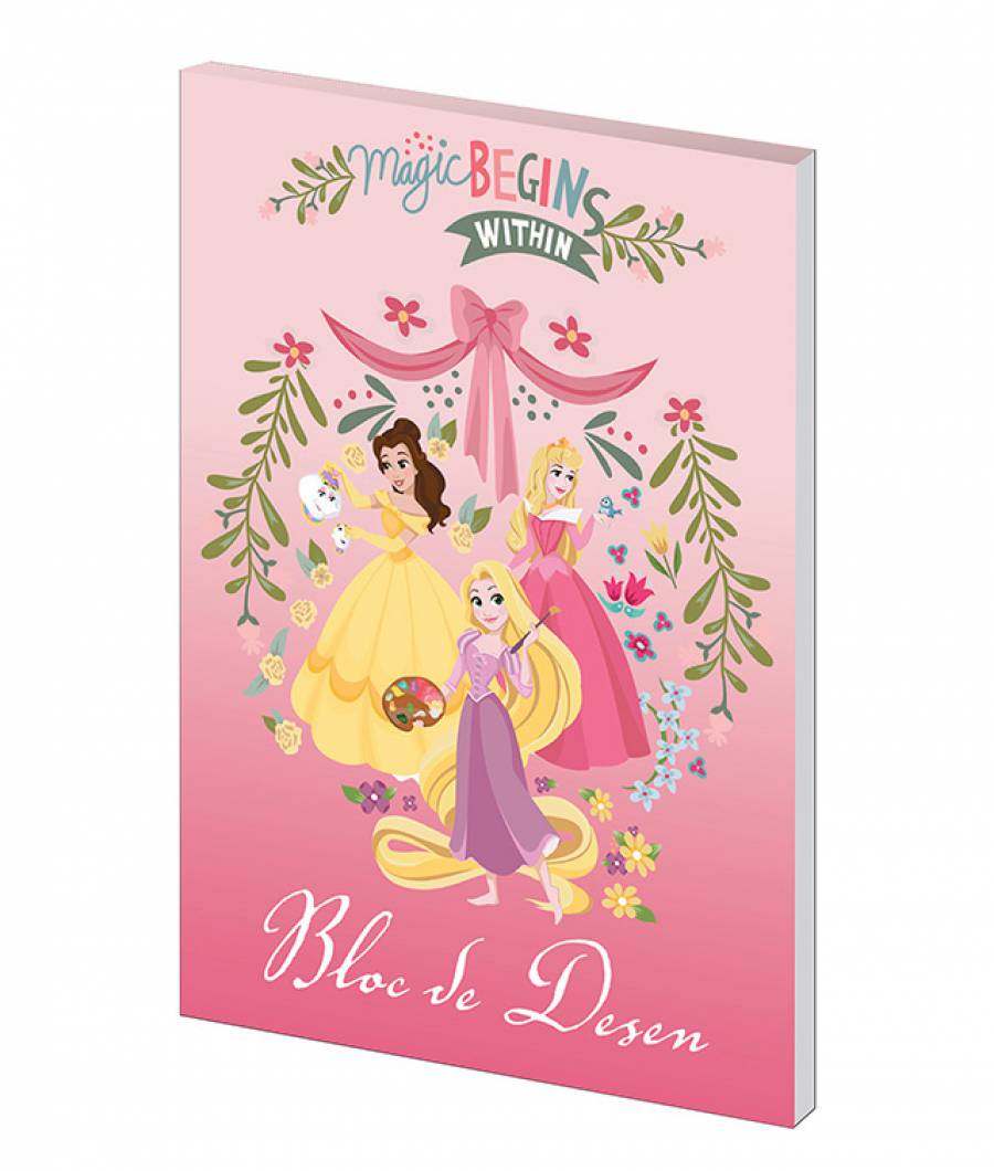 Bloc desen A4 160g 16file Princess R