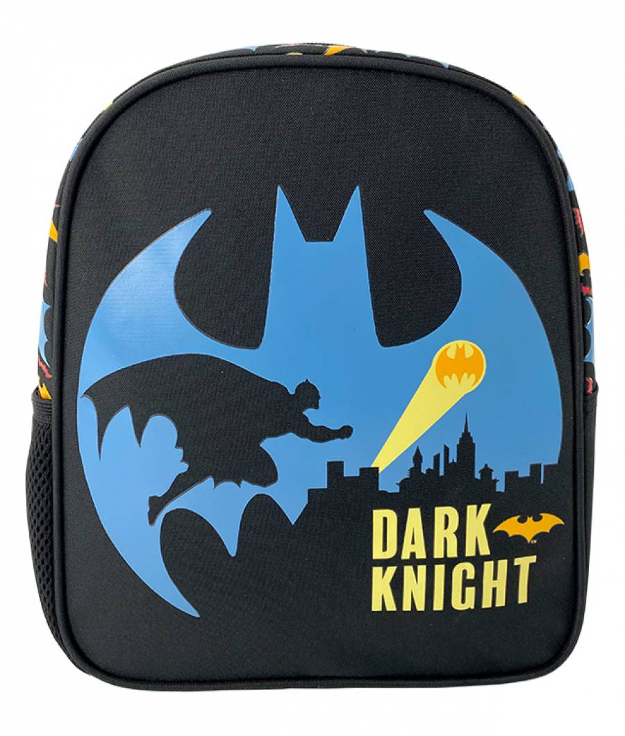 Ghiozdan BATMAN PRESCOLARI negru albastru