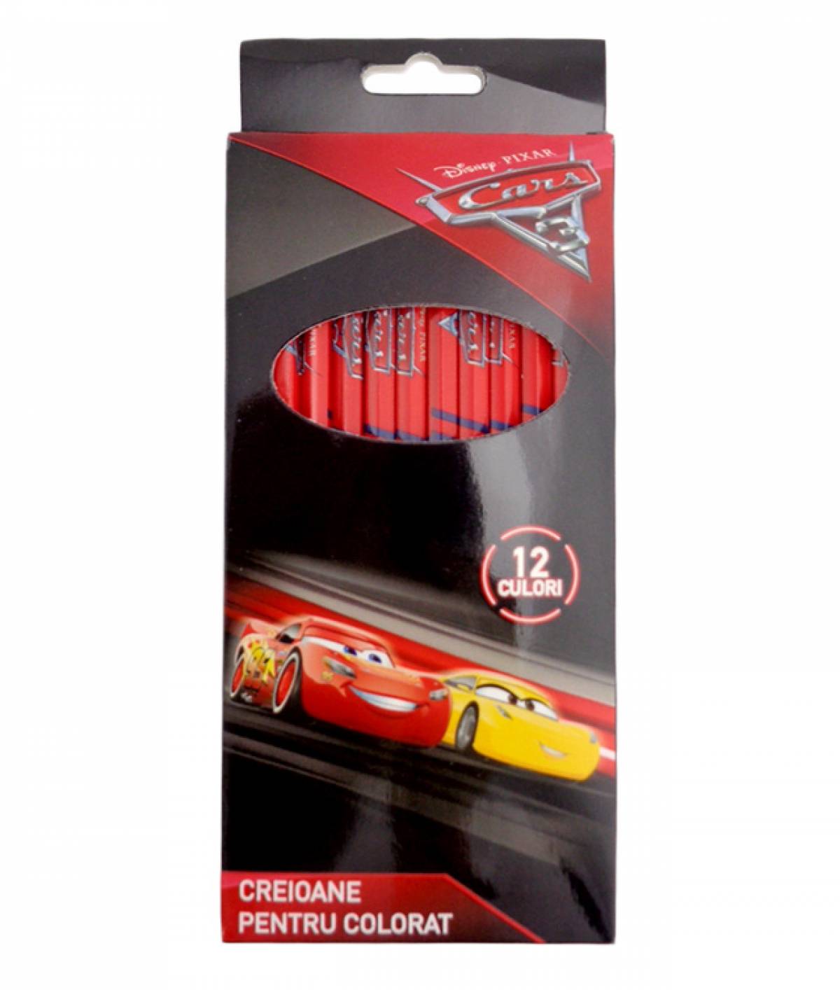 Creioane Color CARS 12buc