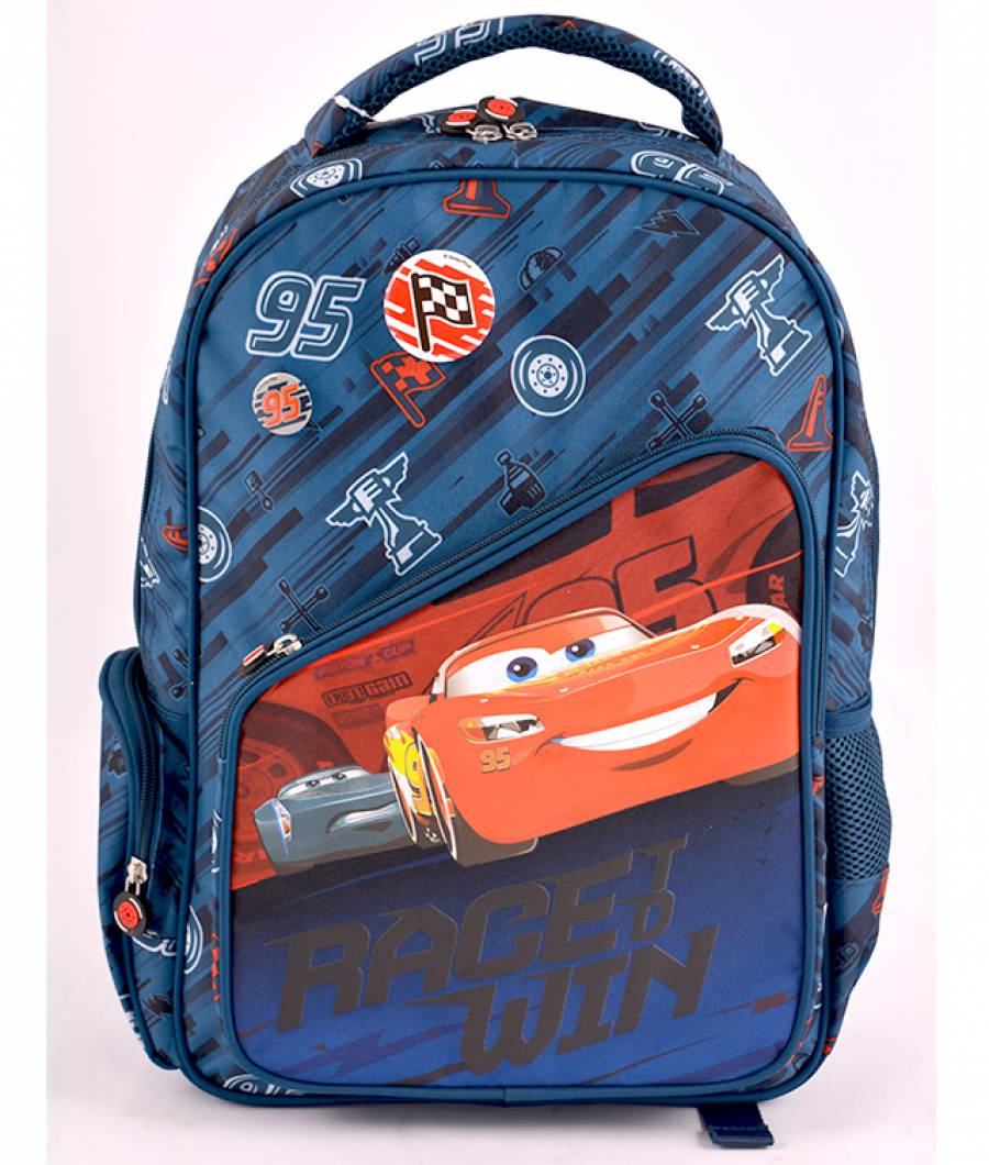 Ghiozdan clasa 1/4 Cars 3 Gri