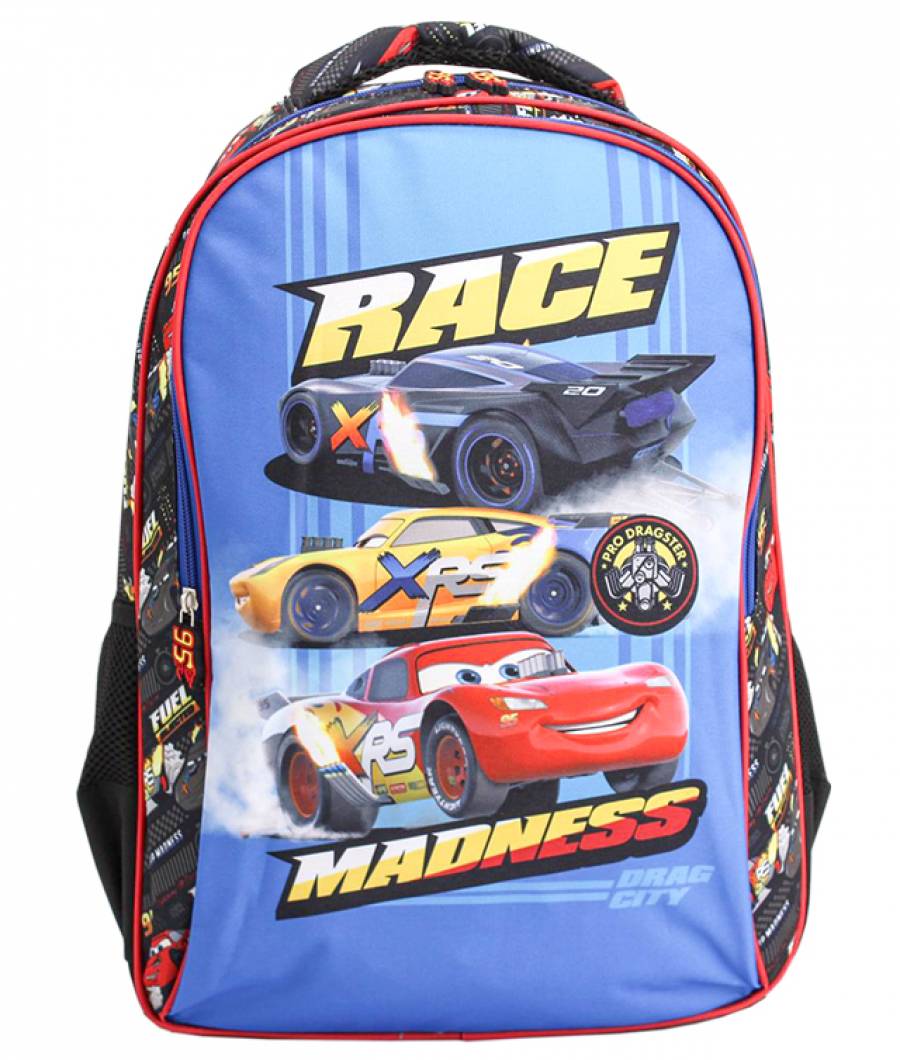Ghiozdan clasa 1/4 negru Cars