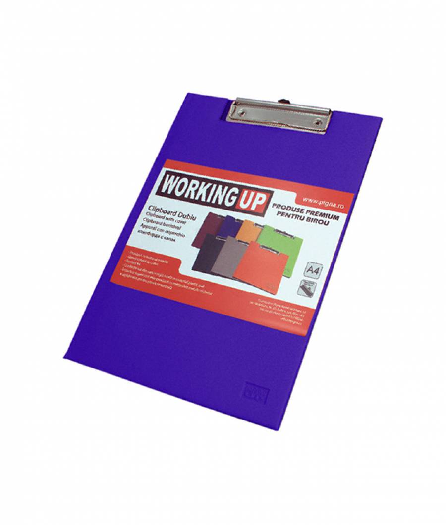 Clipboard dublu W-UP indigo