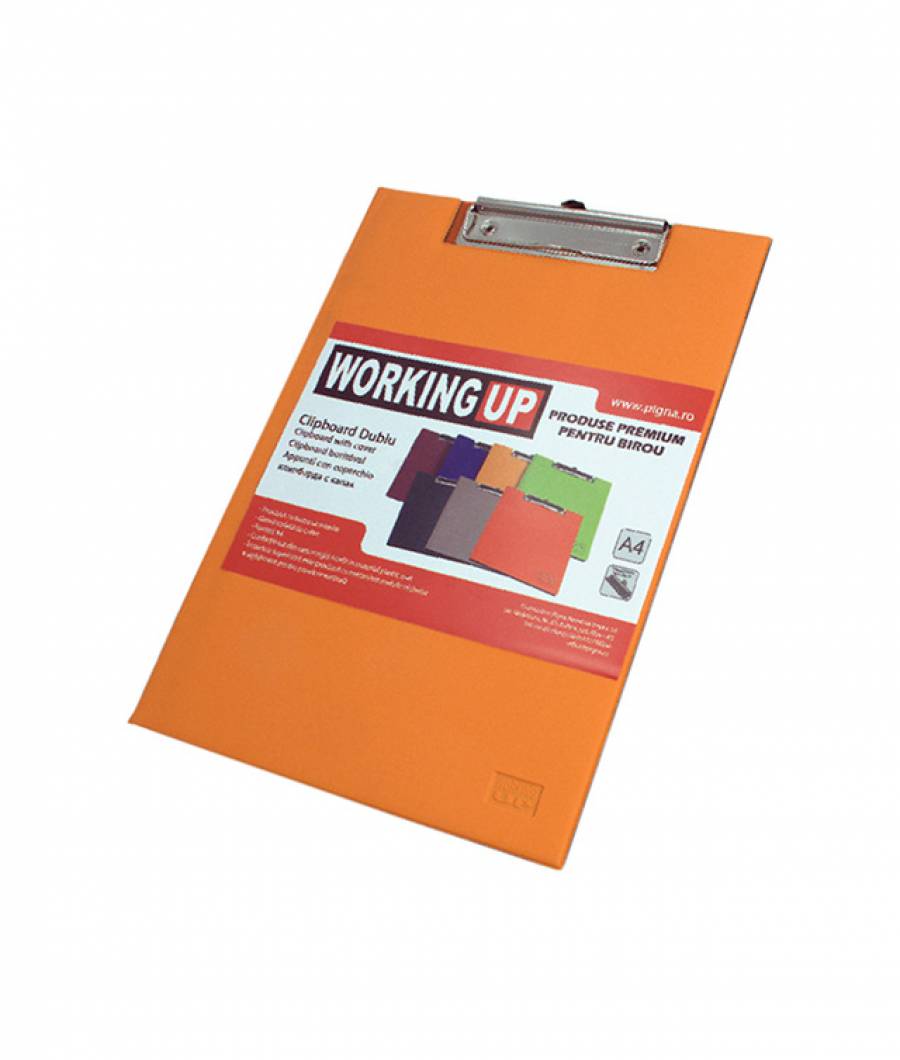 Clipboard dublu W-UP orange