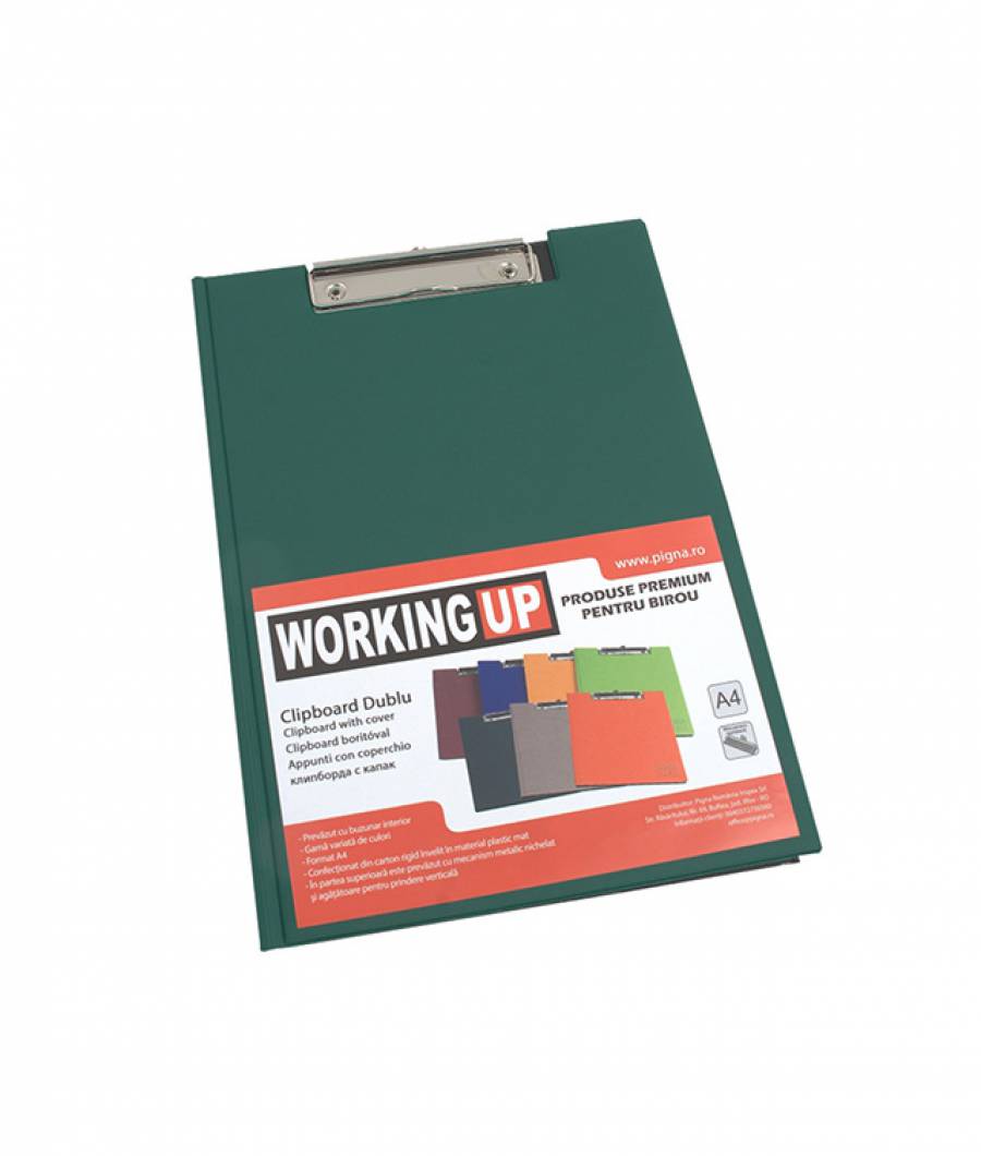 Clipboard dublu W-UP verde