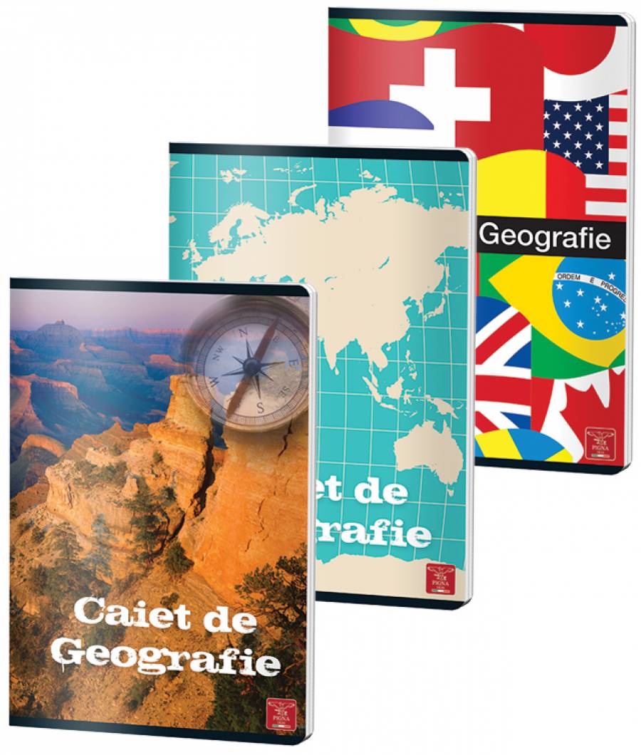 Caiet Geografie 24file A4 70gr