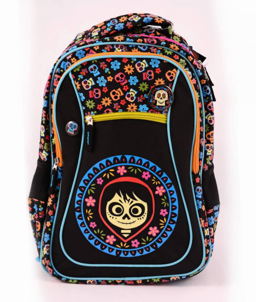 Ghiozdan Coco clasa 1/4 negru-multicolor