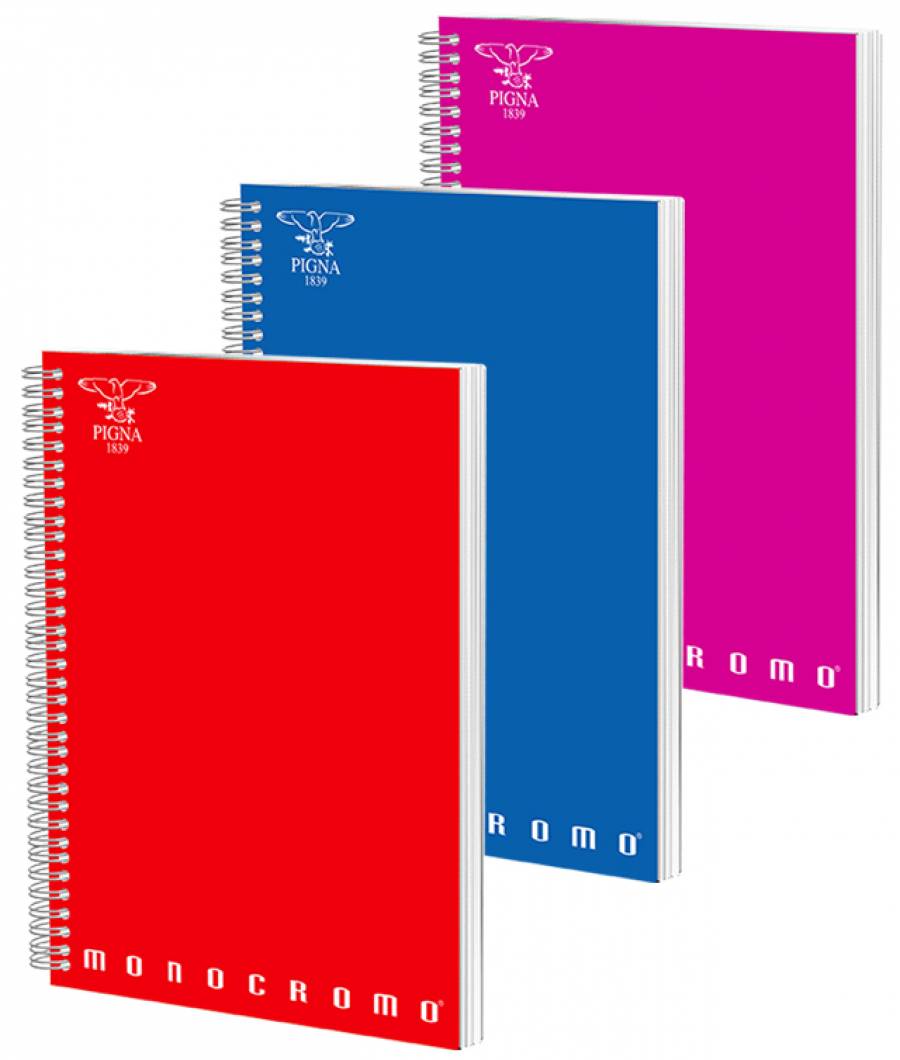 Caiet spira MONOCROMO A4 100file matematica 