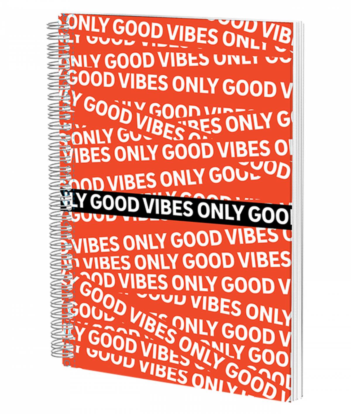 Caiet Spira Matematica, A4, PIGNA, coperta plastic, 140file, 70 gr, UNI GOOD VIBES GV