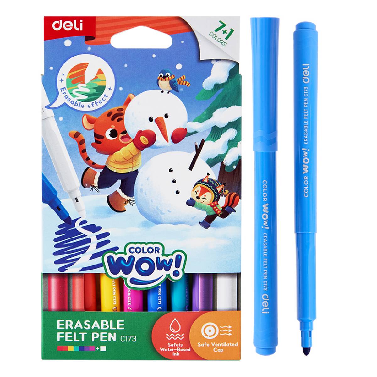 CARIOCI 7+1 ERASABLE DELI