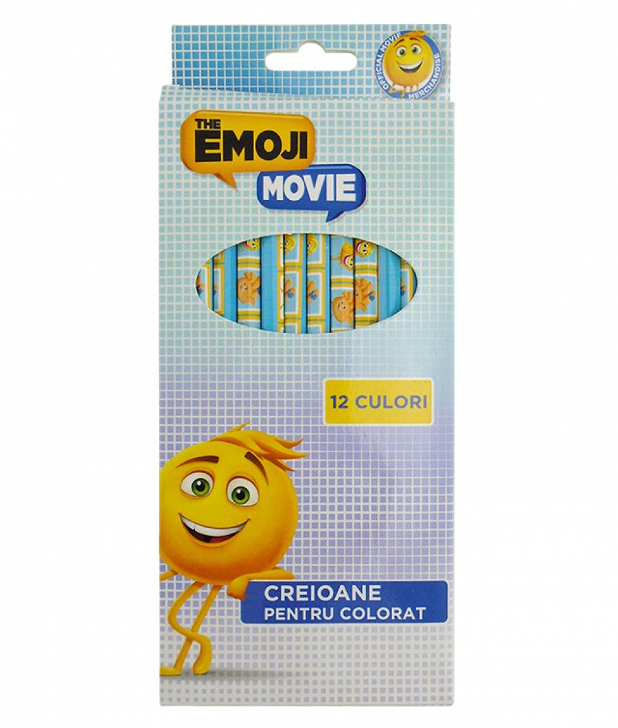 Creioane Color EMOJI 12buc