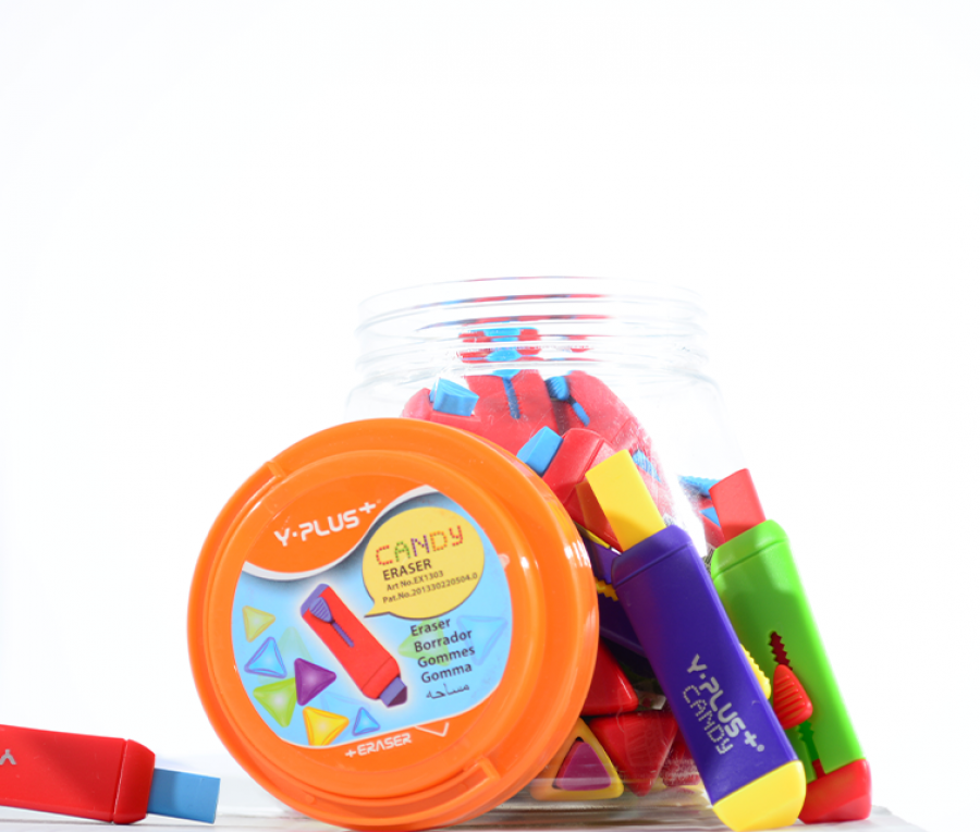 Radiera cu Suport Candy