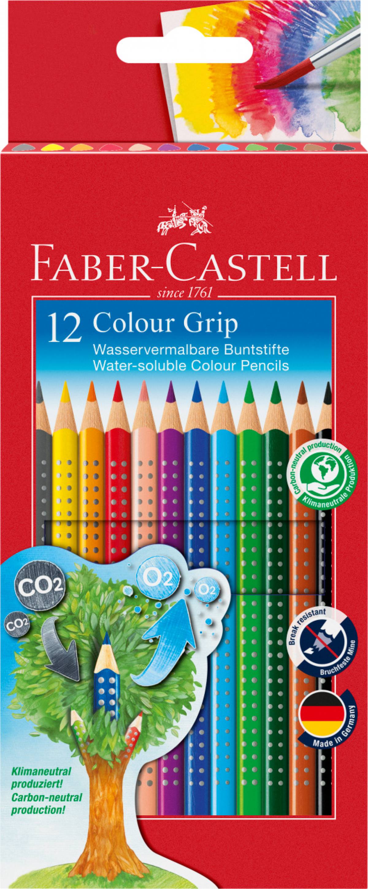 Creioane Colorate Grip 2001 Faber-Castell