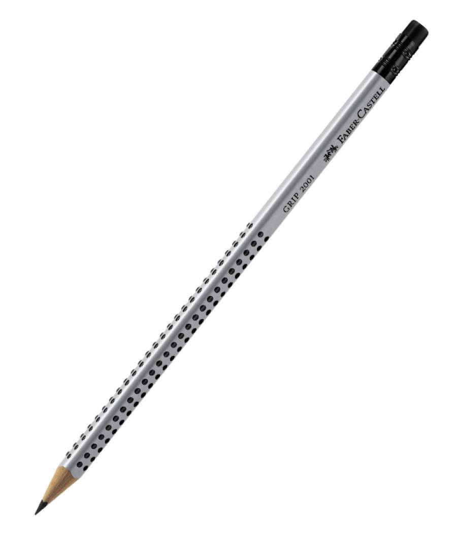 Creion Grafit Cu Guma Grip 2001 Faber-Castell