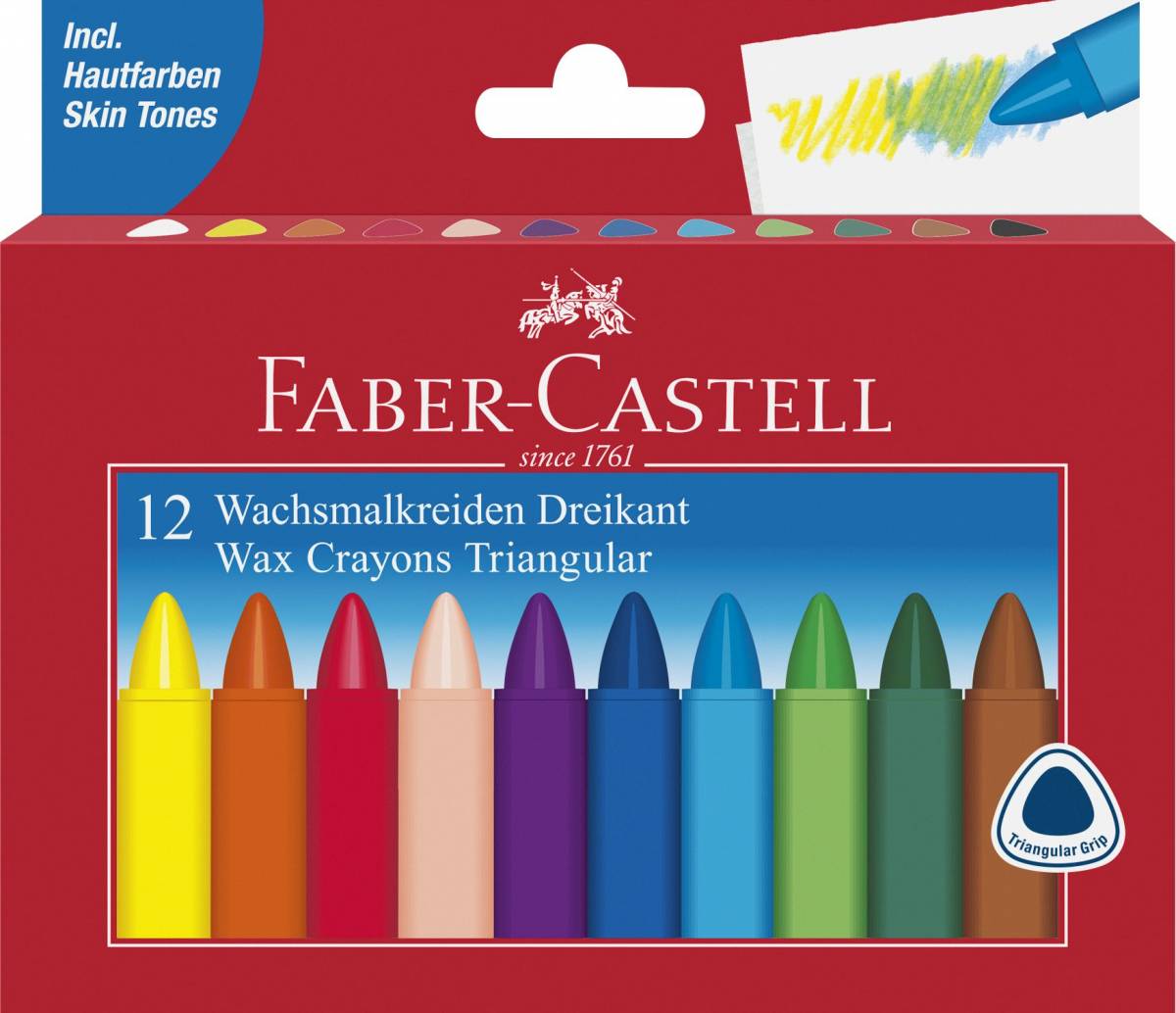 Creioane Cerate Triunghiulare Faber-Castell