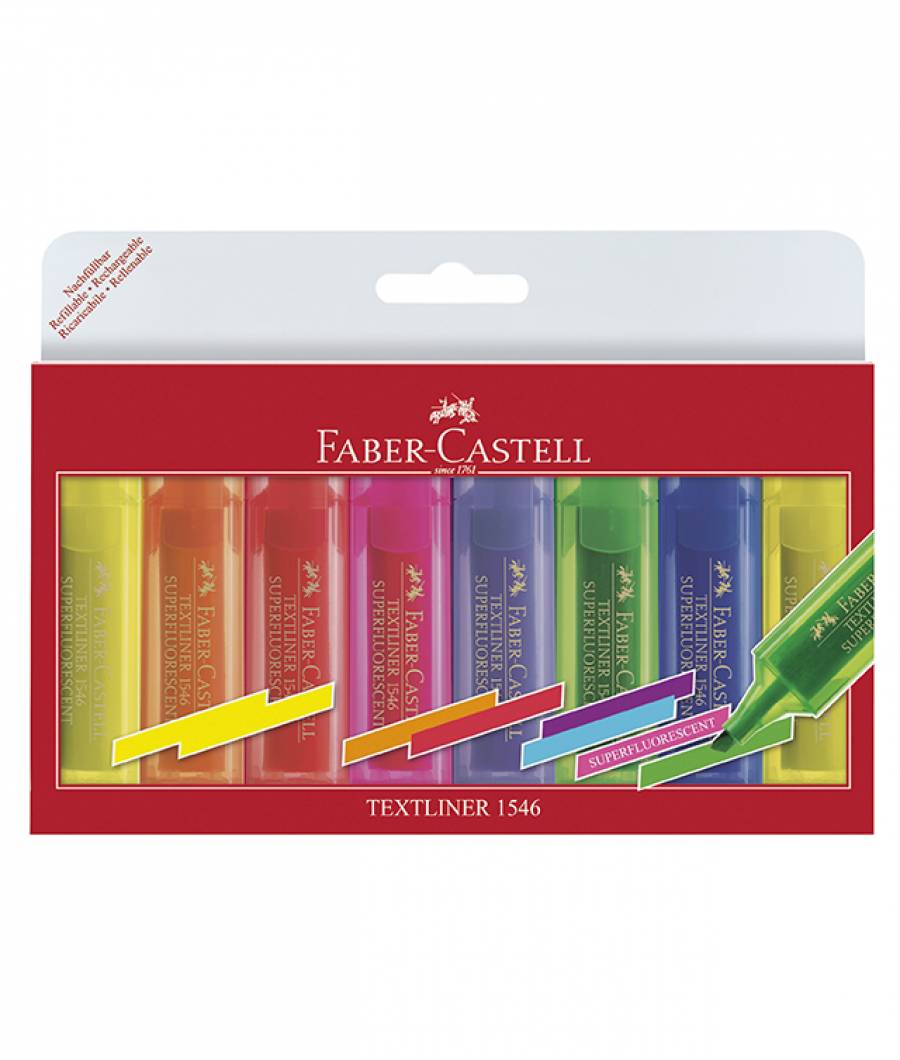 Textmarker Superfluorescent 1546 Faber-Castell