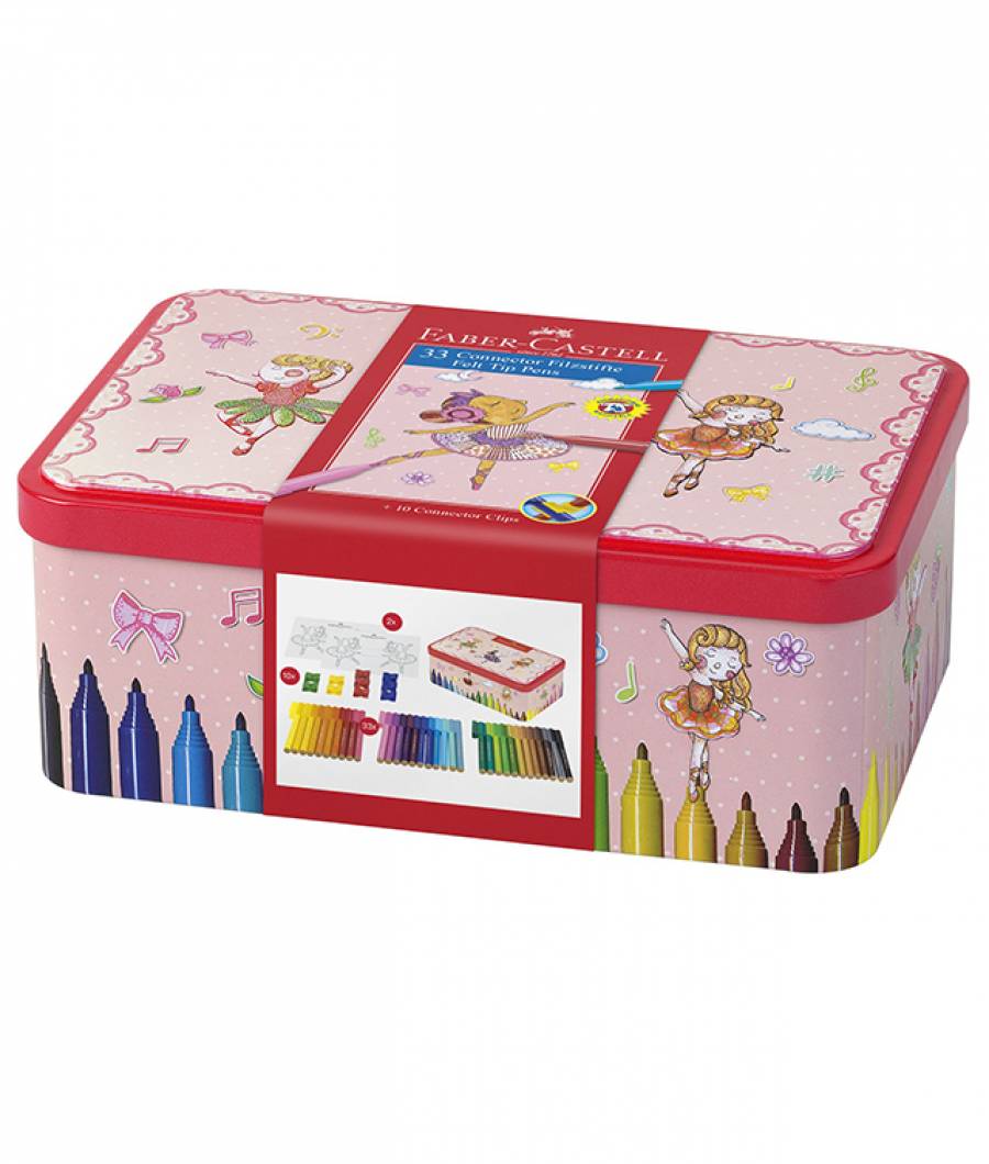 Carioca 33 Culori Ballerina Box Connector Faber-Castell