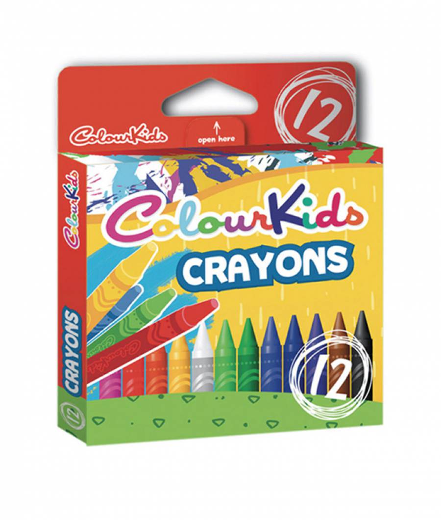Creioane Cerate Colour KIDS 12 culori