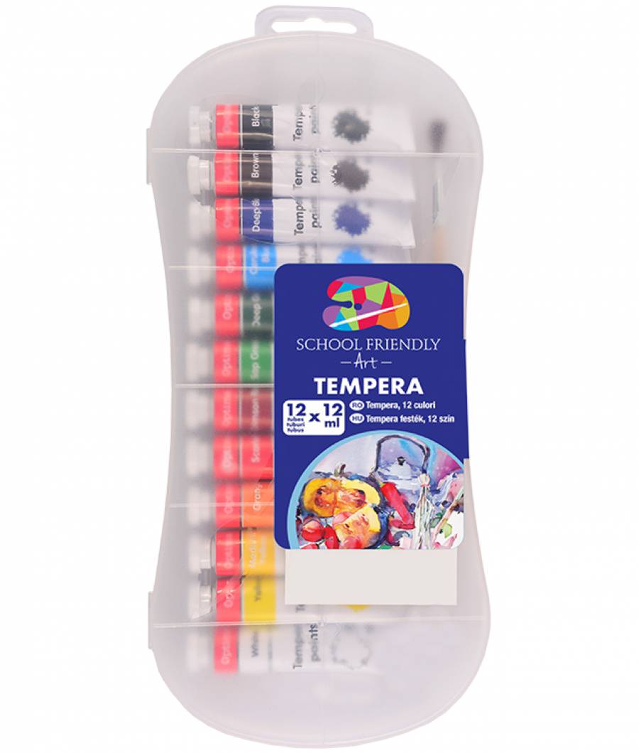 Tempera 12 culori 12ml SFART