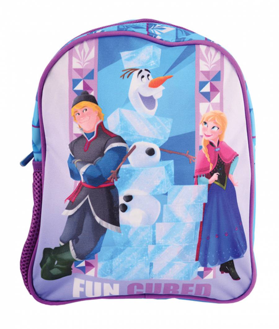Mini-ghiozdan prescolari albastru-violet Frozen