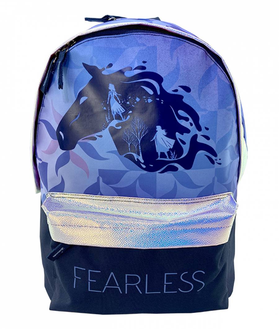 Ghiozdan Gimnaziu-Teens bleumarin Frozen 2 Fearless