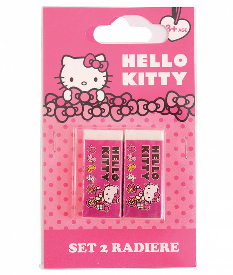 Blister 2 Radiere Hello Kitty
