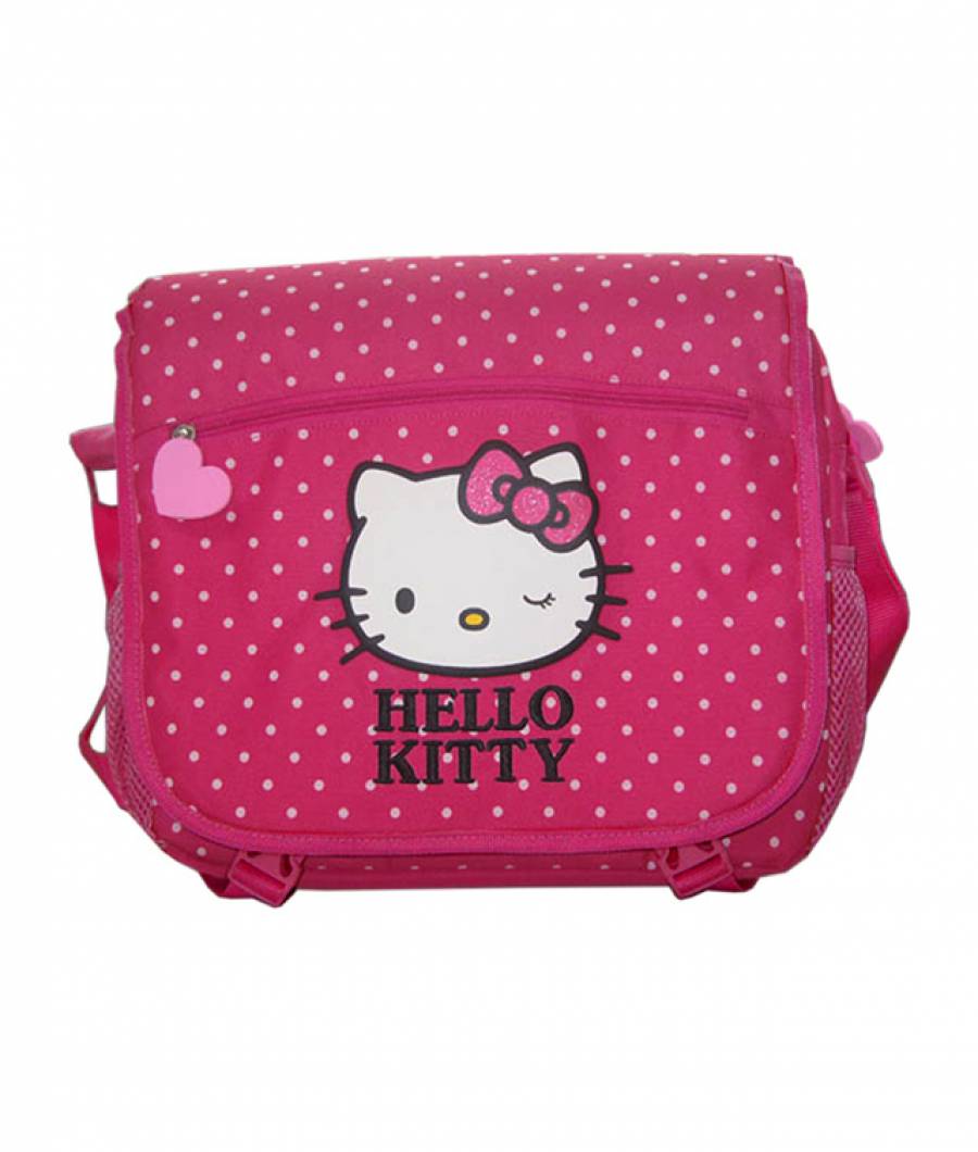 Geanta de umar dreptunghiulara Hello Kitty Roz