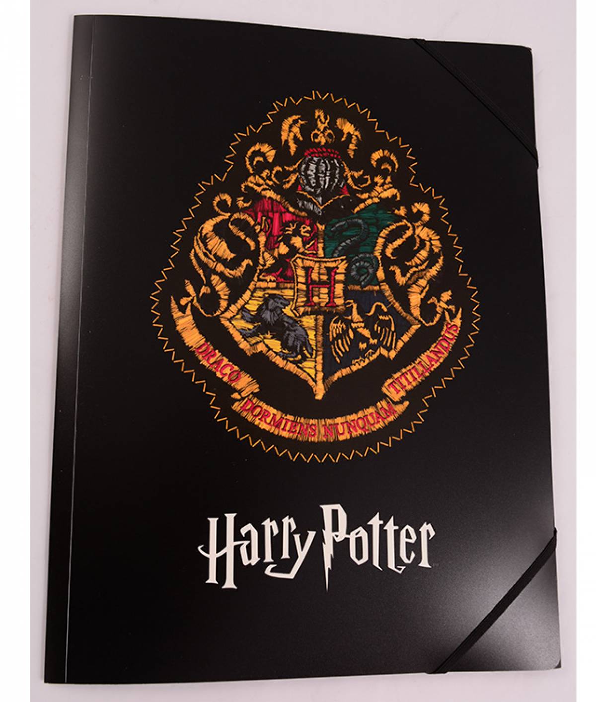 Mapa Harry Potter A4+ din plastic cu elastic