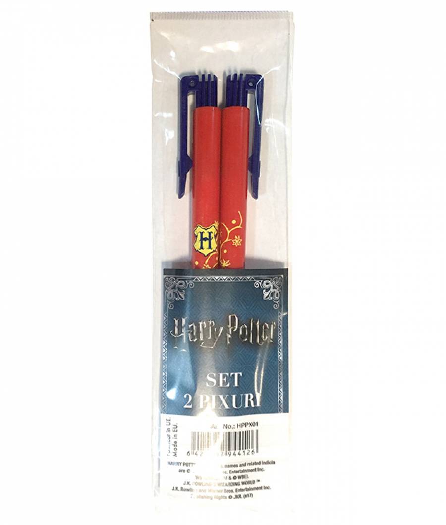 Blister 2 Pix cu buton Harry Potter