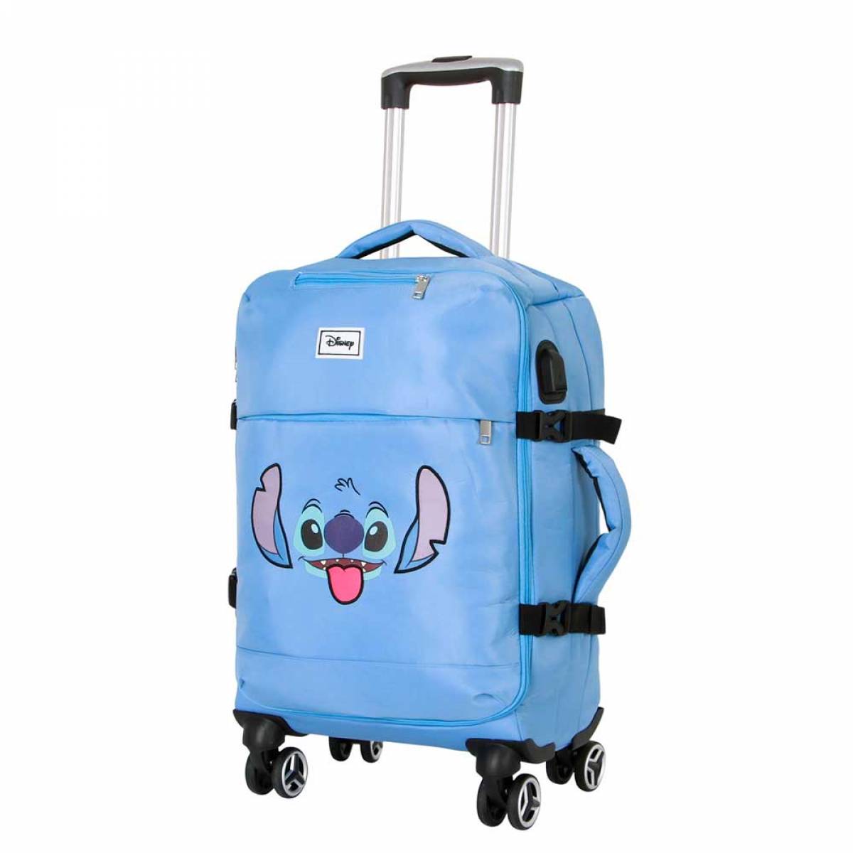 Valiza cabina Lilo Disney Lilo si alb 20x40x55cm
