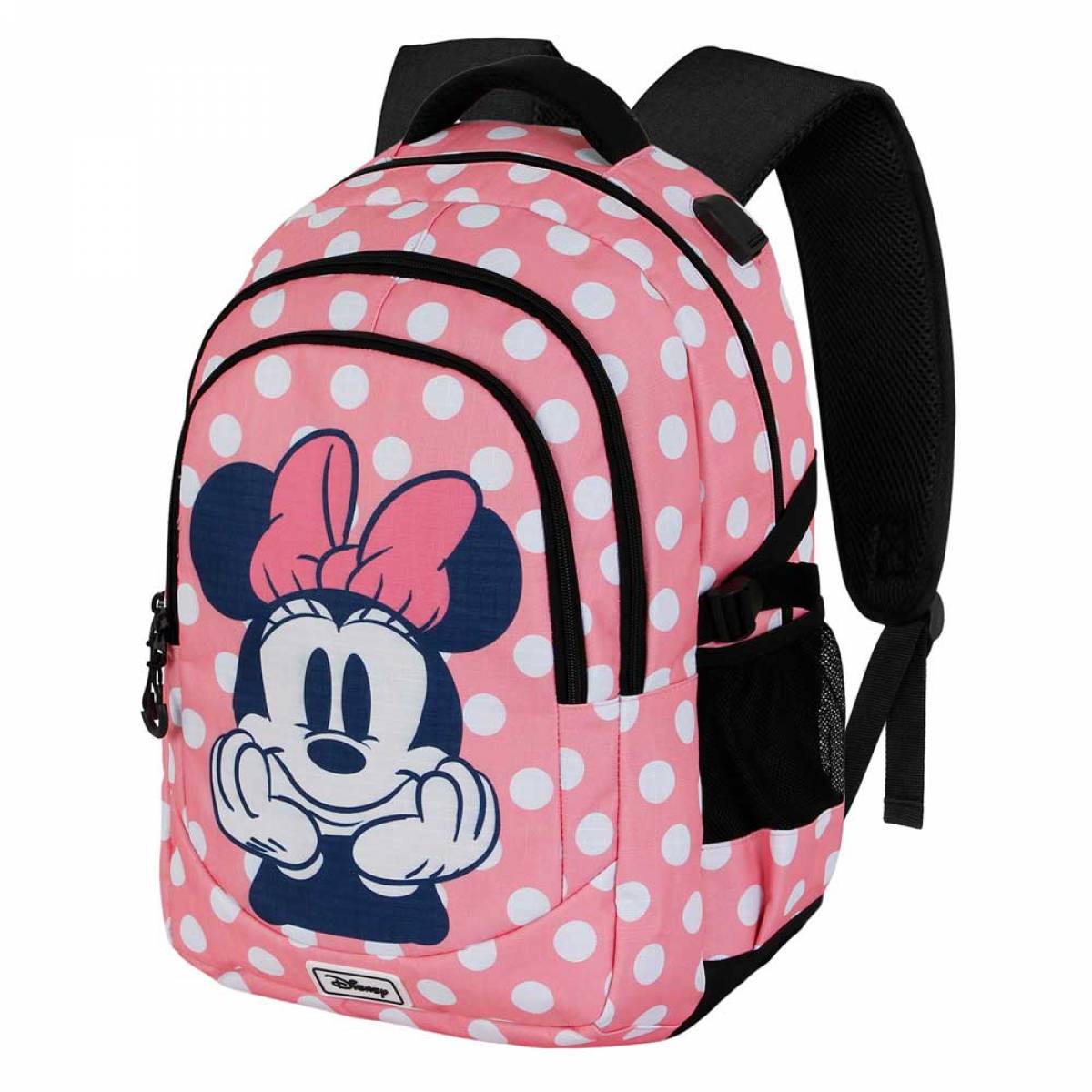 Ghiozdan de Disney Minnie Mouse Closer PLUS, roz 21x34x46cm