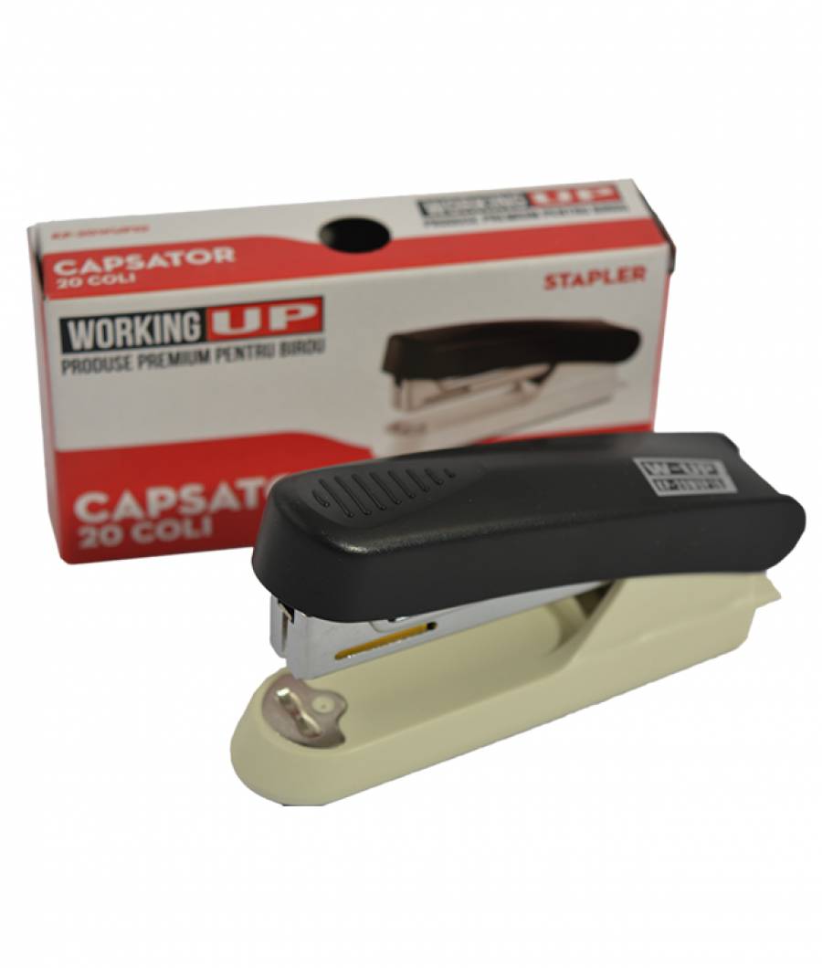 Capsator plastic 20 file (capse no 10) W-UP NEGRU
