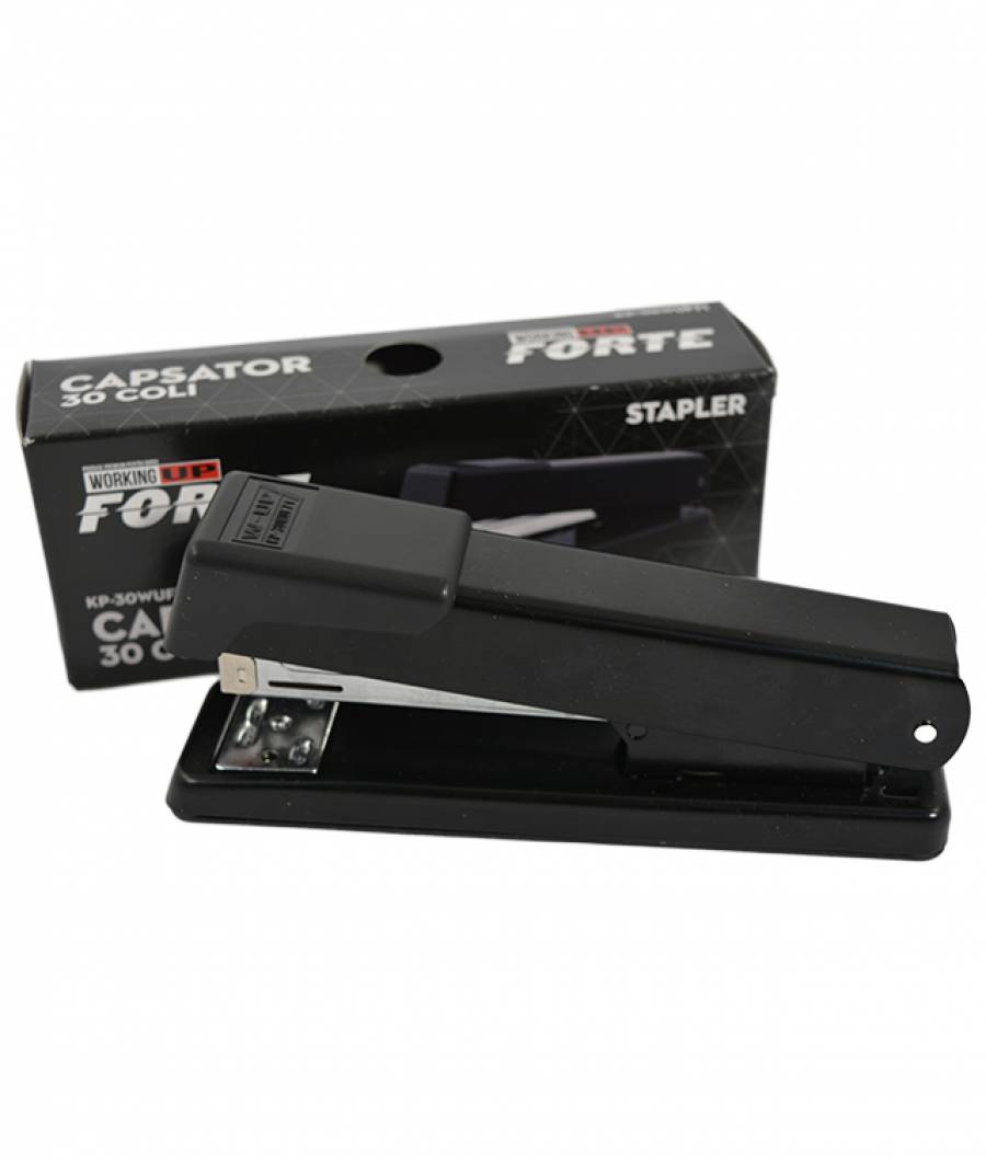 Capsator metalic 30 file (71mm) W-UP FORTE NEGRU