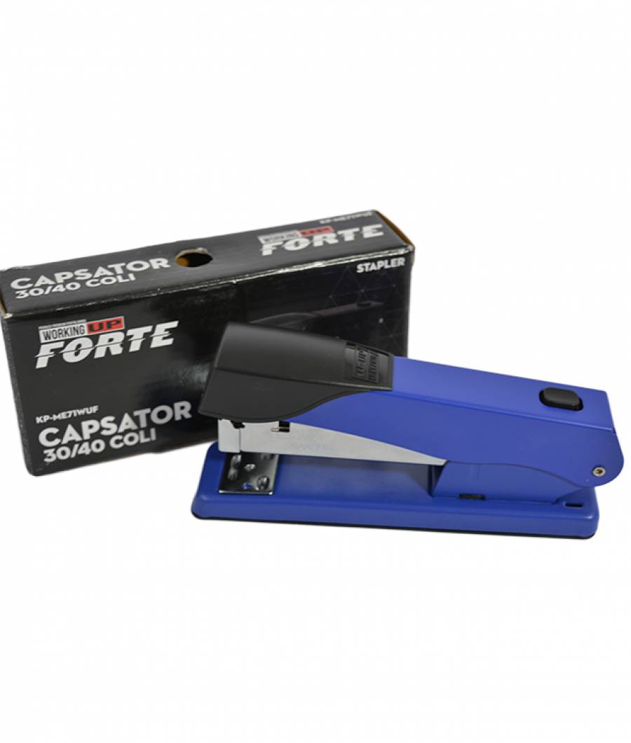 Capsator metalic 30/40 file (71mm) W-UP FORTE ALBASTRU