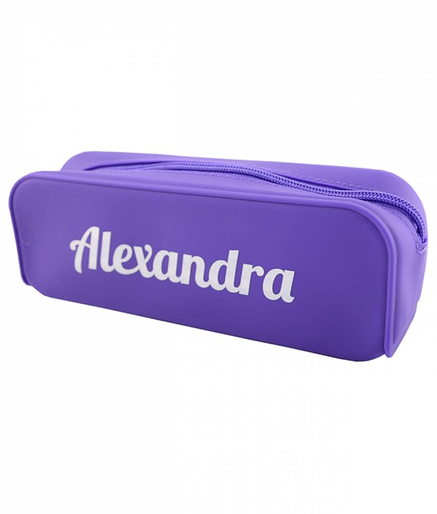 Penar silicon, Mic tip Etui, Schoolfriendly Alexandra, 1 Fermoar 