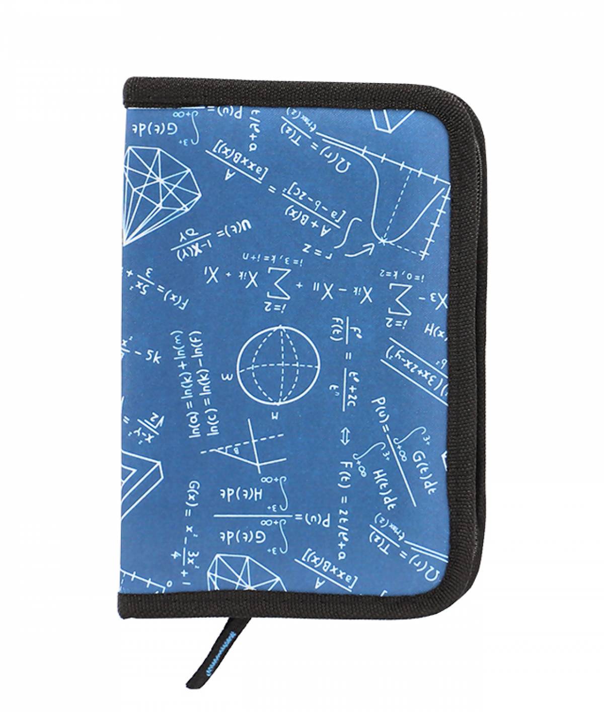 Penar Echipat, 31 Piese, 1 Compartiment, Schoolfriendly Formule Matematica, 1 Fermoar 2 Extensii, Albastru